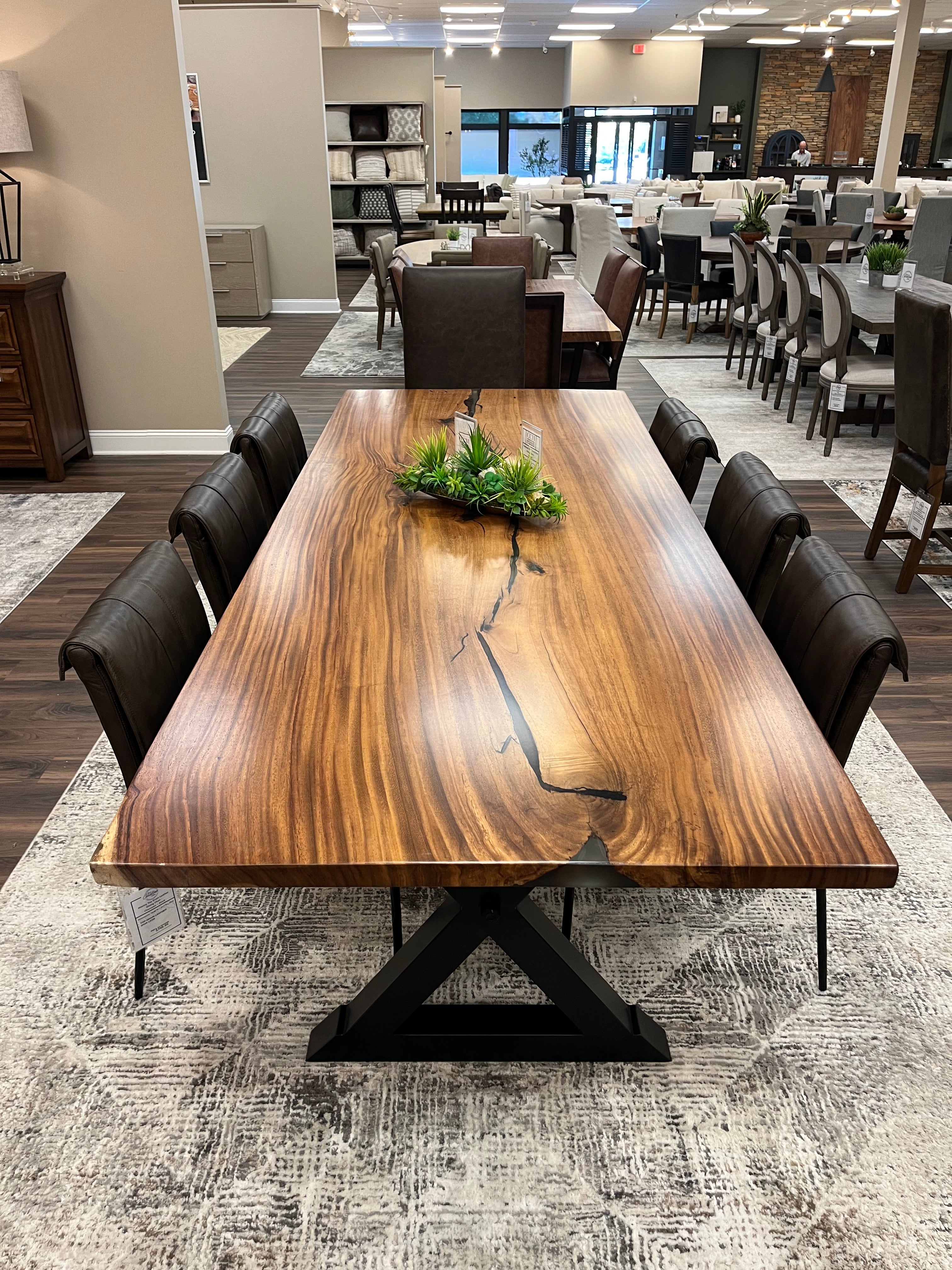 Avellanas 108" Guanacaste Dining Table - Natural - SN478