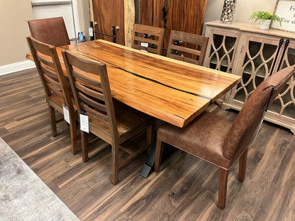 Nicoya 72" Guanacaste Live Edge Dining Table - Natural - SN438