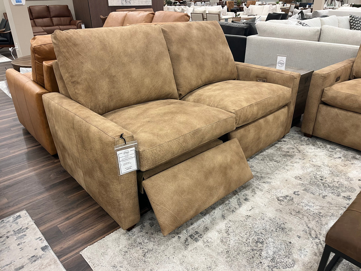 Brodie 80" Power Motion Reclining Loveseat - Open Range Brokenstone