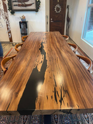 Avellanas 120" Guanacaste Dining Table - Natural