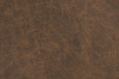 Bodie 36" Square Storage Top Grain Leather Ottoman - Omaha Cigar