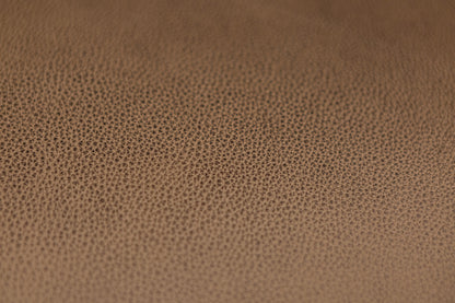 Willis 90" Top Grain Leather 3 Cushion Sofa - Diva Taupe