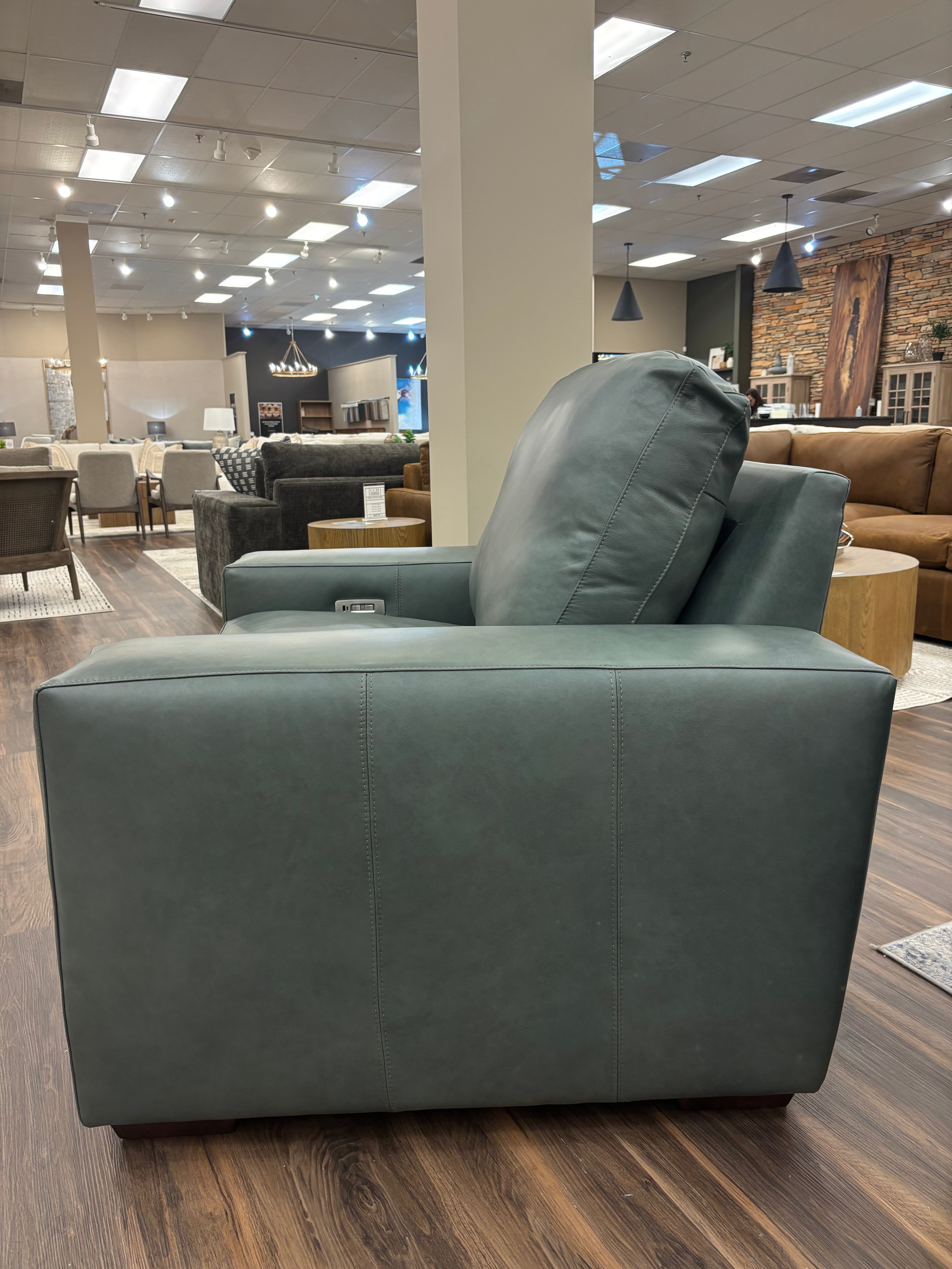 Blake 43" Power Motion Wide Track Arm Reclining Chair -  Napa Ocean