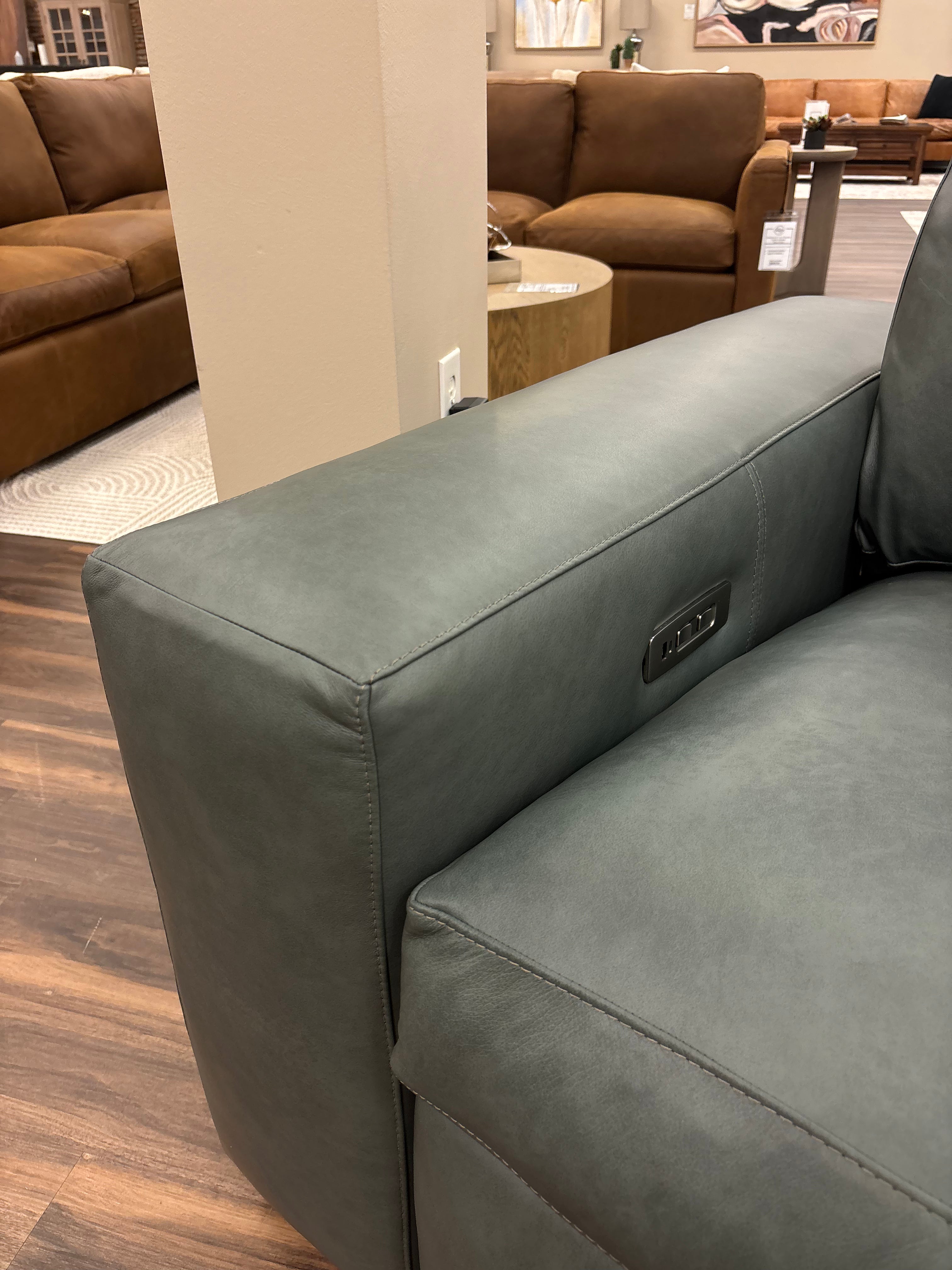 Blake 43" Power Motion Wide Track Arm Reclining Chair -  Napa Ocean