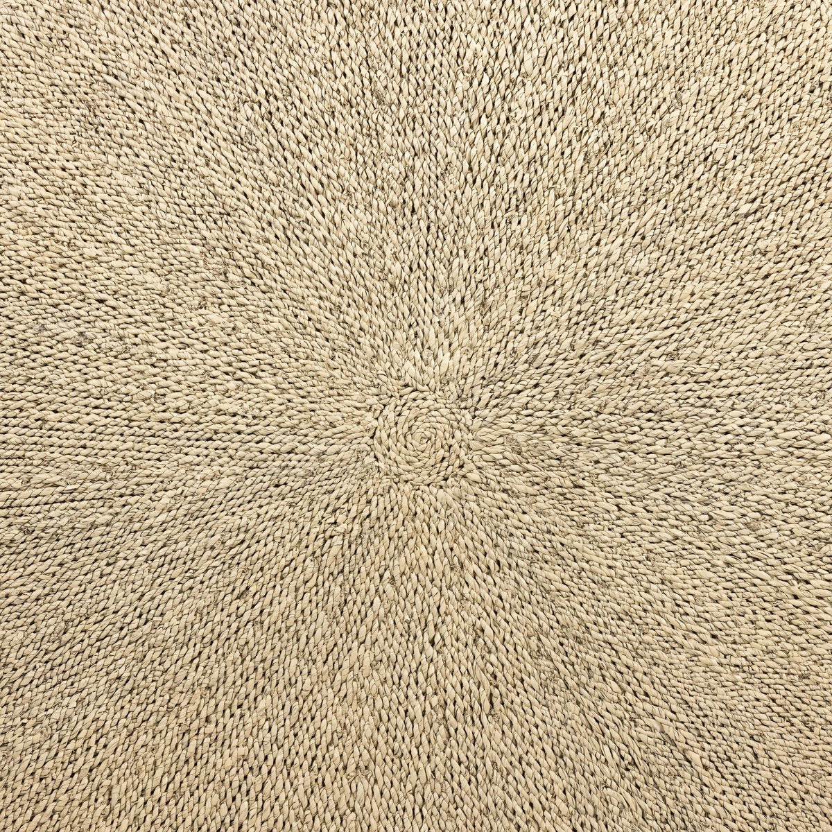 Finch 42" Round Pandan Rope Coffee Table - Light Natural