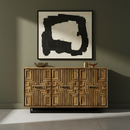 Jasper 72" 3 Door Sideboard - Walnut