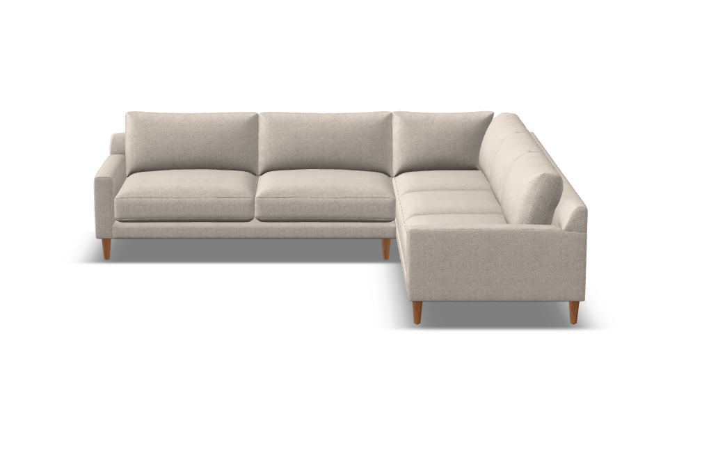 Jayne Express 118" x 105" Ship 5 Cushion Sectional