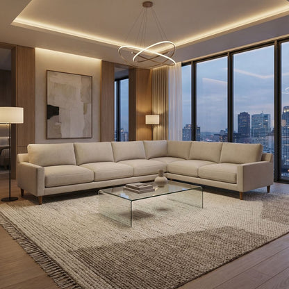 Jayne Express Ship 143" x 105" 5 Cushion Sectional