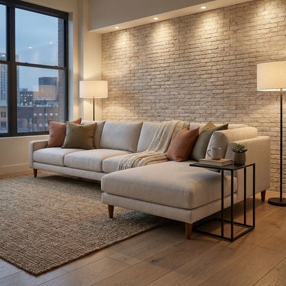 Jayne Express Ship 144" Sofa + Bumper Chaise