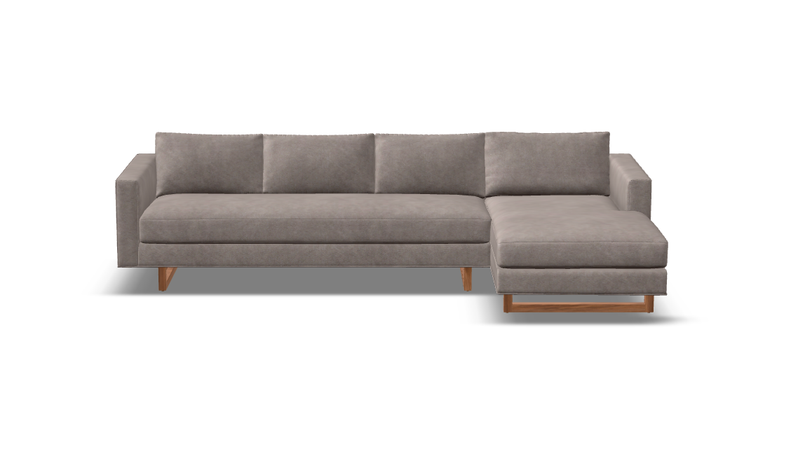 Jeffrey Quick Ship 120" Sofa + Chaise