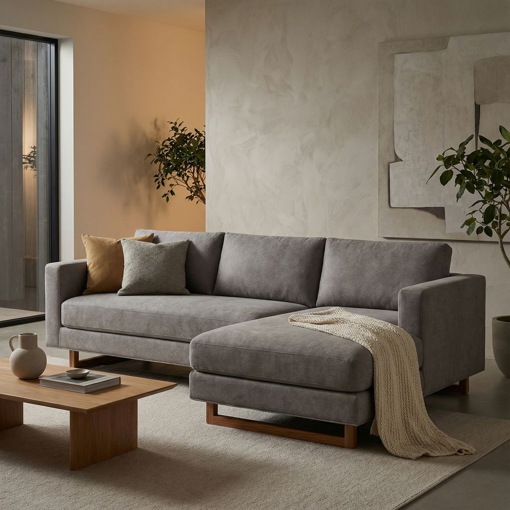 Jeffrey Quick Ship 94" Sofa + Chaise