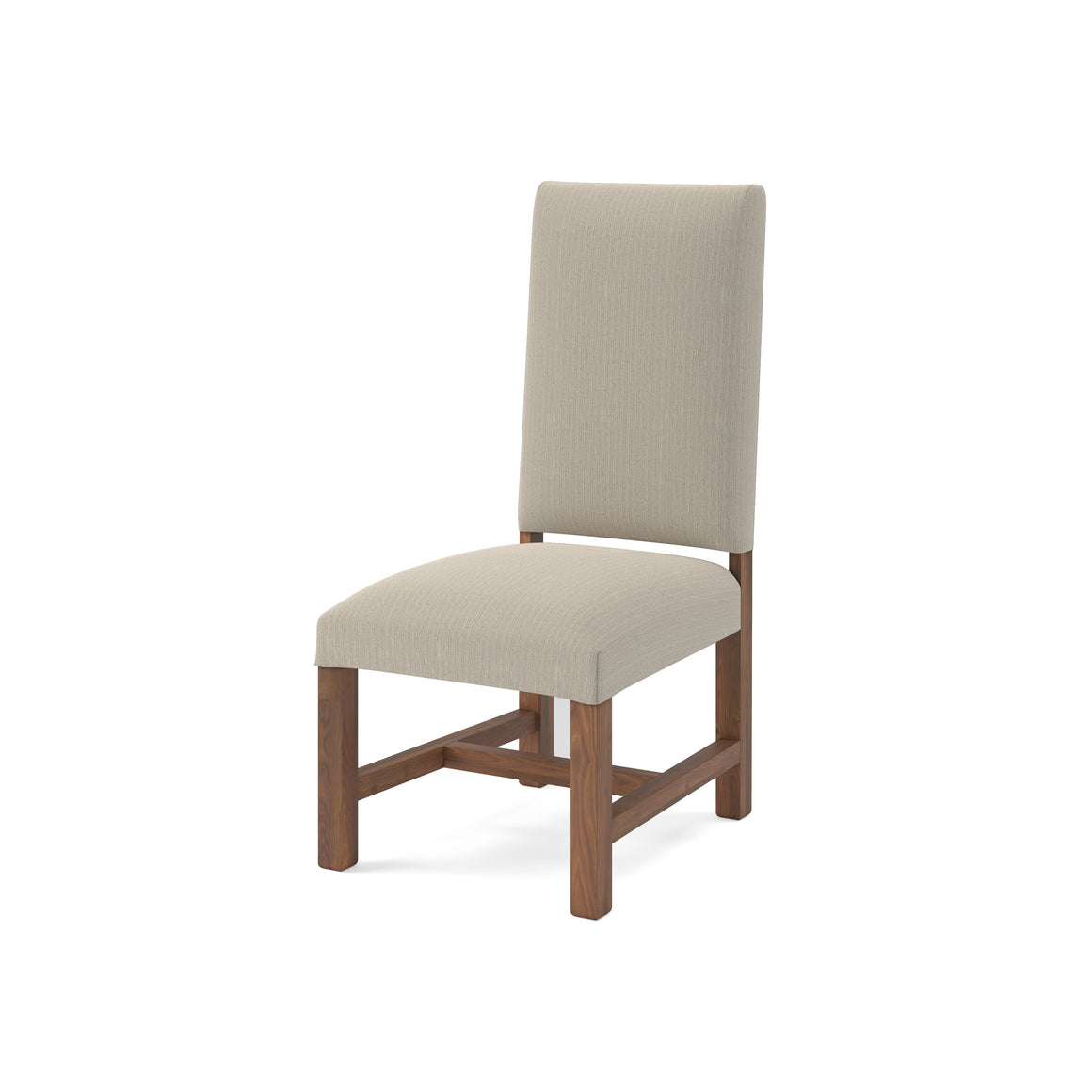 Jeremiah Dining End Chair -  Performance Cream + Natural