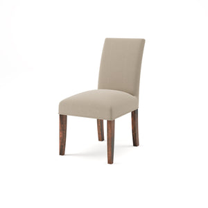 Jonas Dining Chair -  Performance Cream + Natural & Black