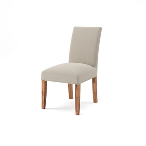 Jonas Dining Chair -  Performance Ecru + Natural