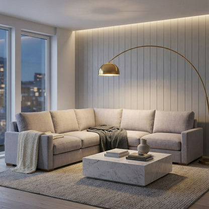 Kelly Express Ship 107" x 103" Sectional