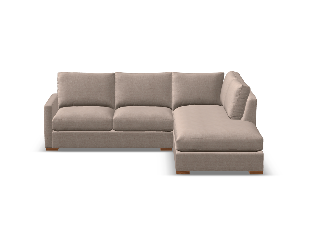 Kelly Express Ship 108" Sofa + Bumper Chaise