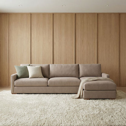 Kelly Express Ship 127" Sofa + Chaise