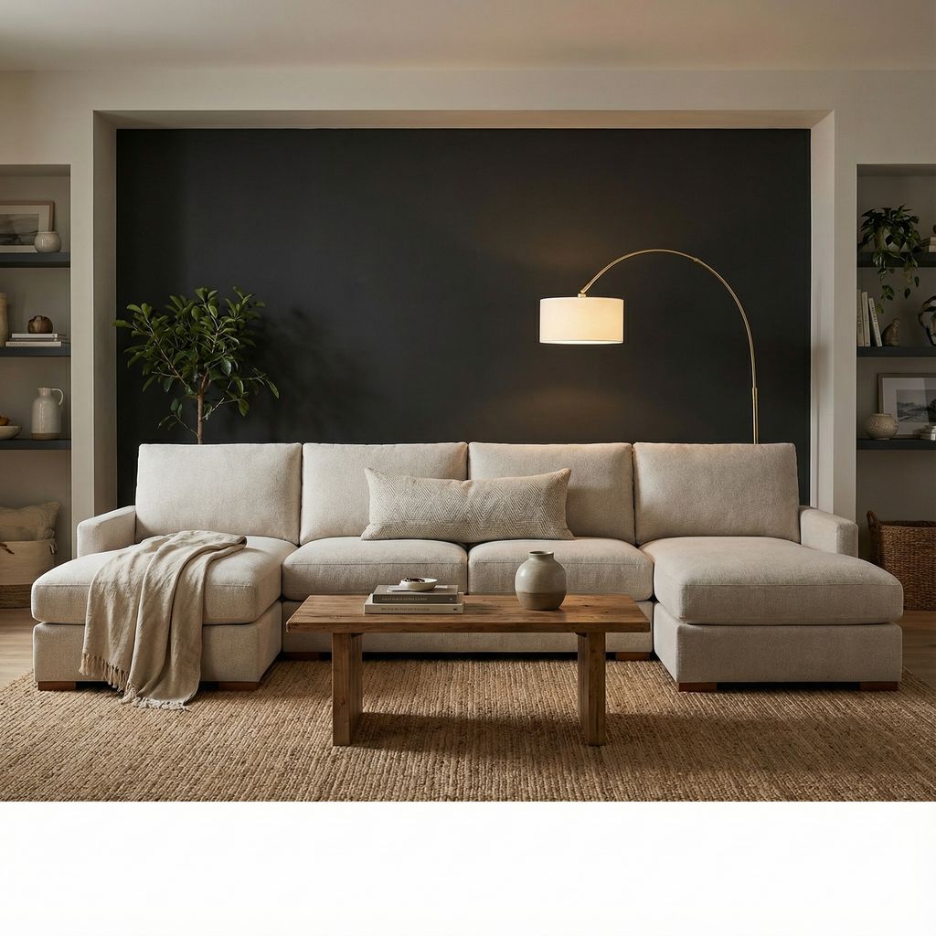 Kelly Express 136" Ship Dual Chaise Sectional