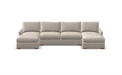 Kelly Express Ship 145" Dual Chaise Sectional