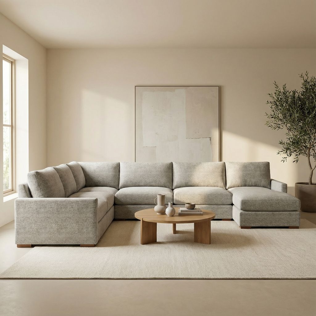 Kelly Express Ship 164 x 103" Sectional + Chaise