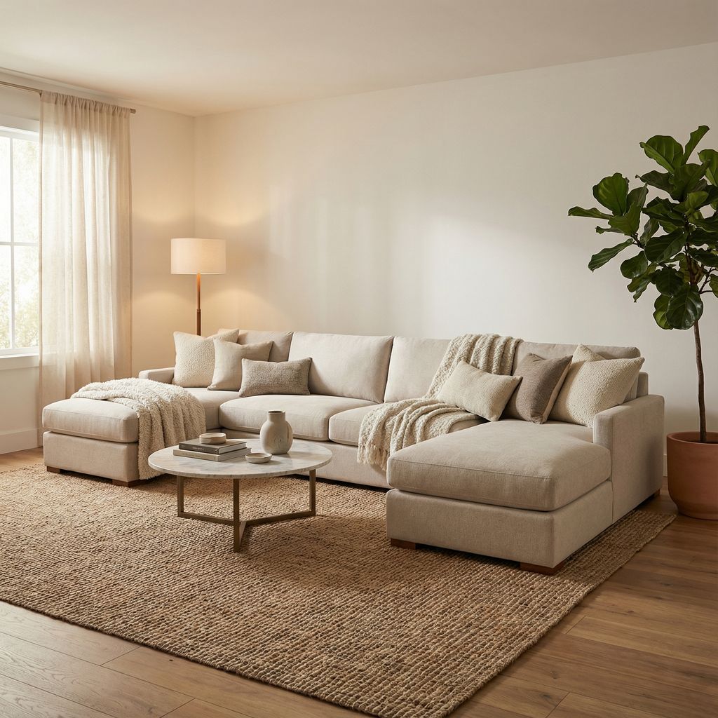 Kelly Express Ship 175" Dual Chaise Sectional