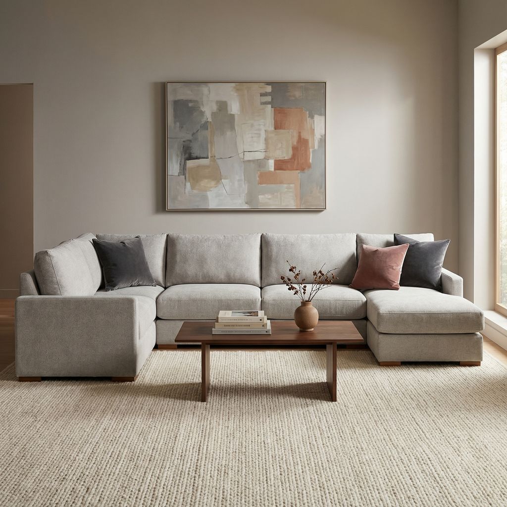 Kelly Express Ship 175 x 103" Sectional + Chaise