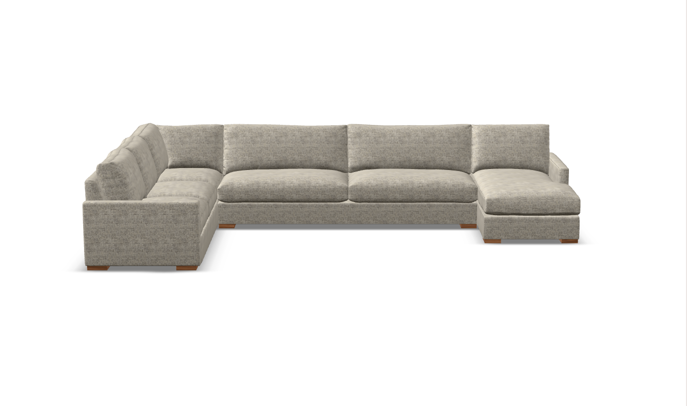 Kelly Express Ship 175 x 103" Sectional + Chaise