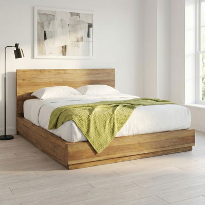 Laguna 71" Queen Bed - Golden Teak