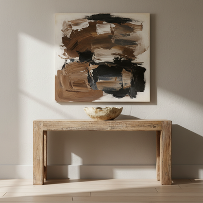 Leon 68" Relcaimed Oak Console Table - Light Natural