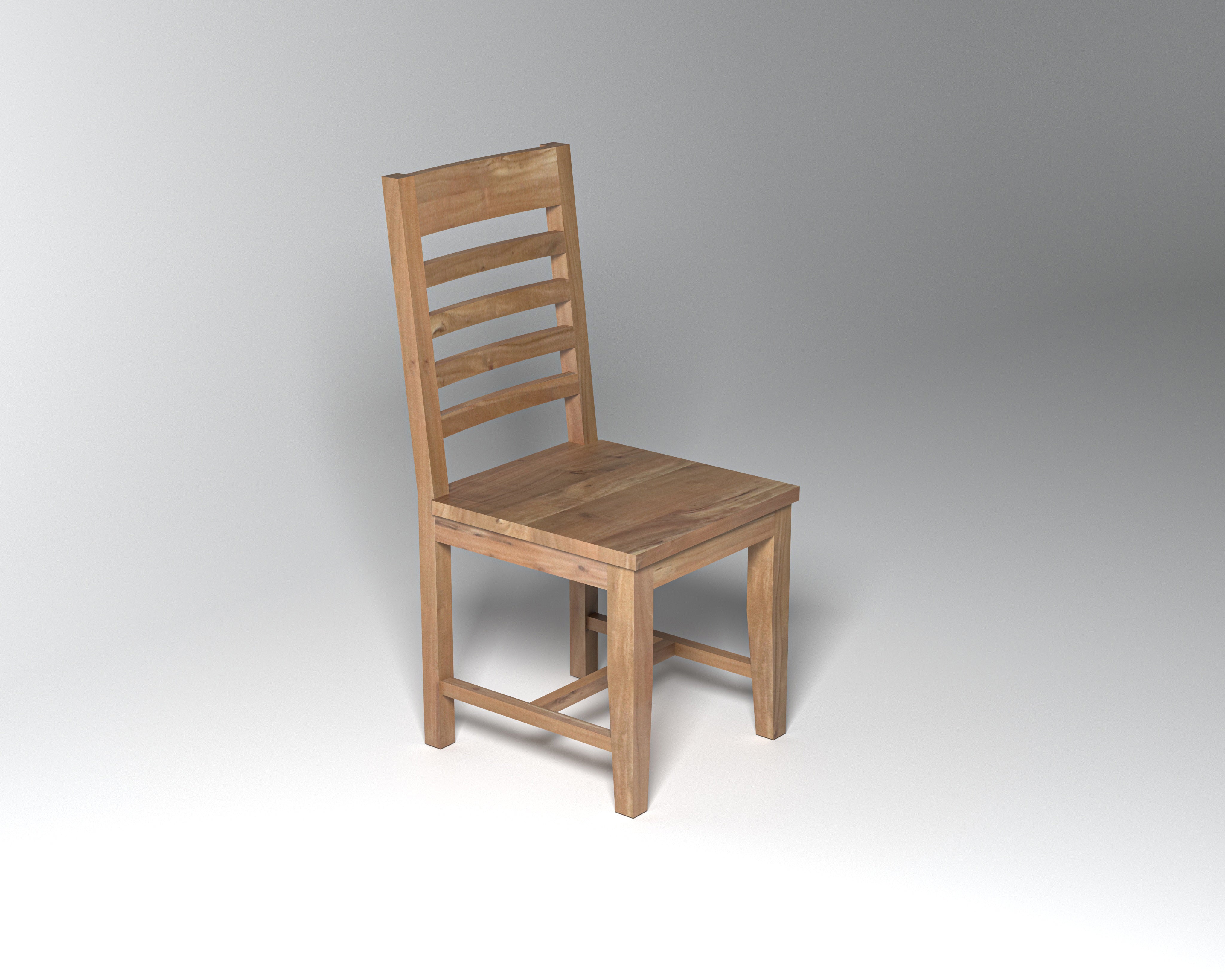 Nathan Ladderback Dining Chair - Woodland