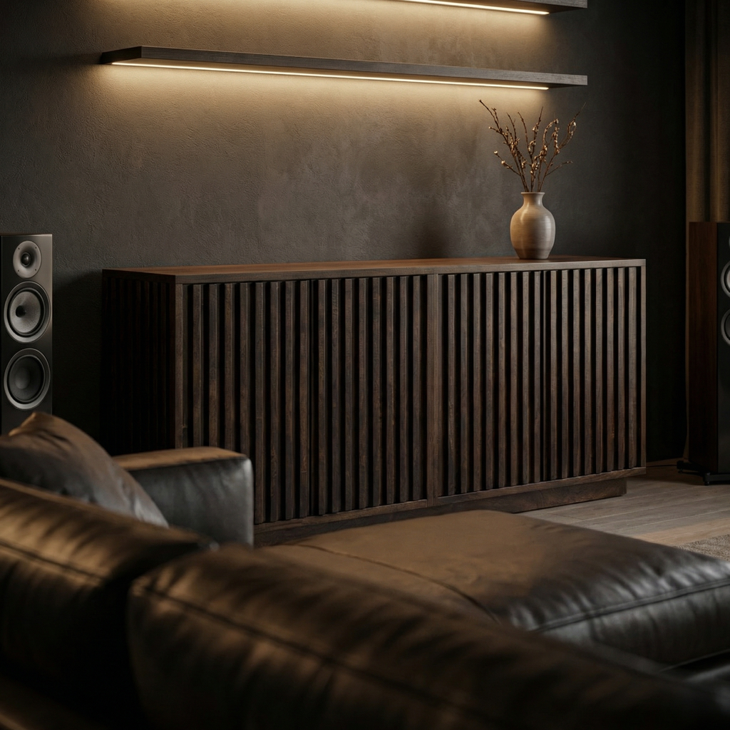 Manley 72" Sideboard - Dark Ash