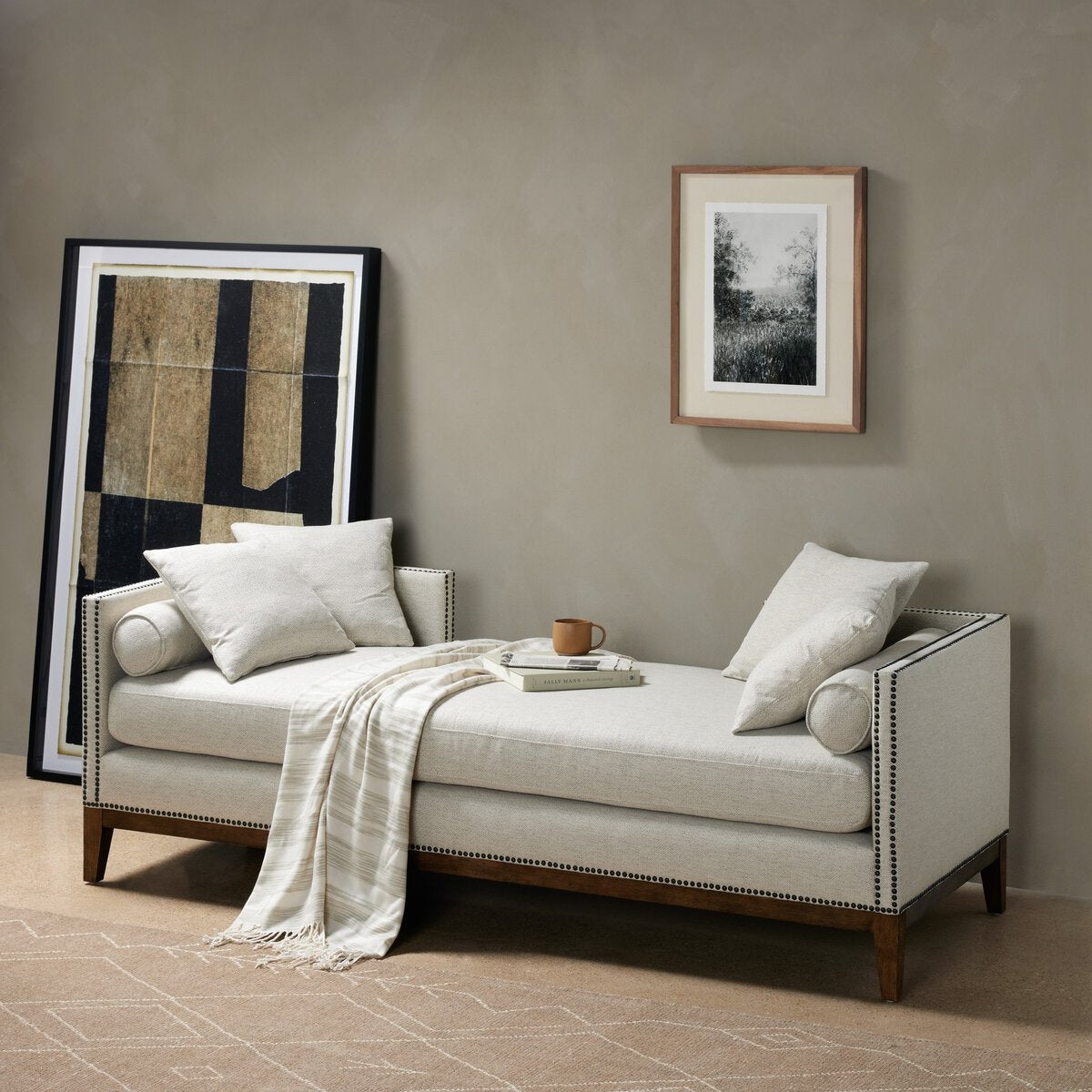 Marci 83" Double Chaise - Platinum