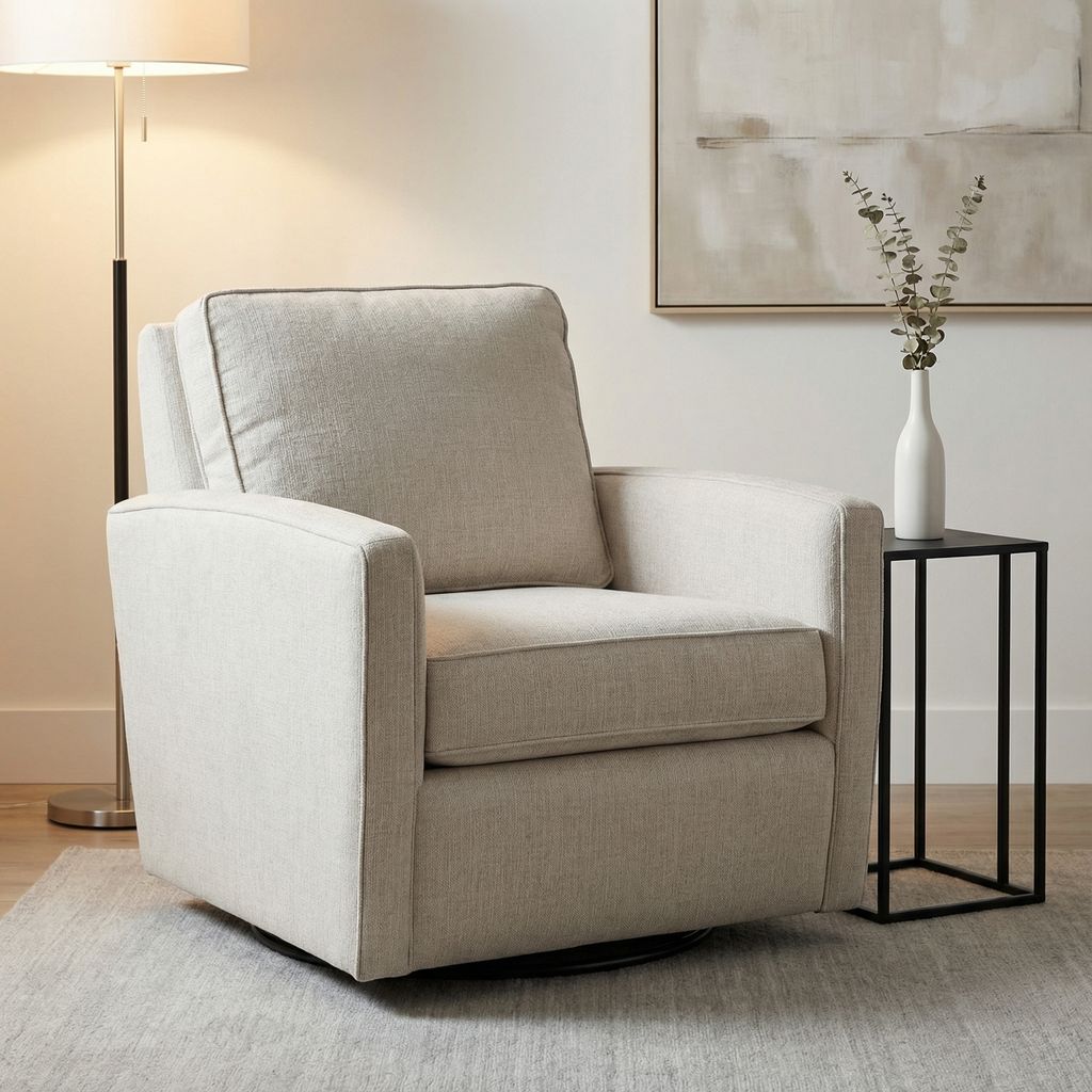 Matthew Express Ship 30" Swivel Glider - Crypton Quicksilver