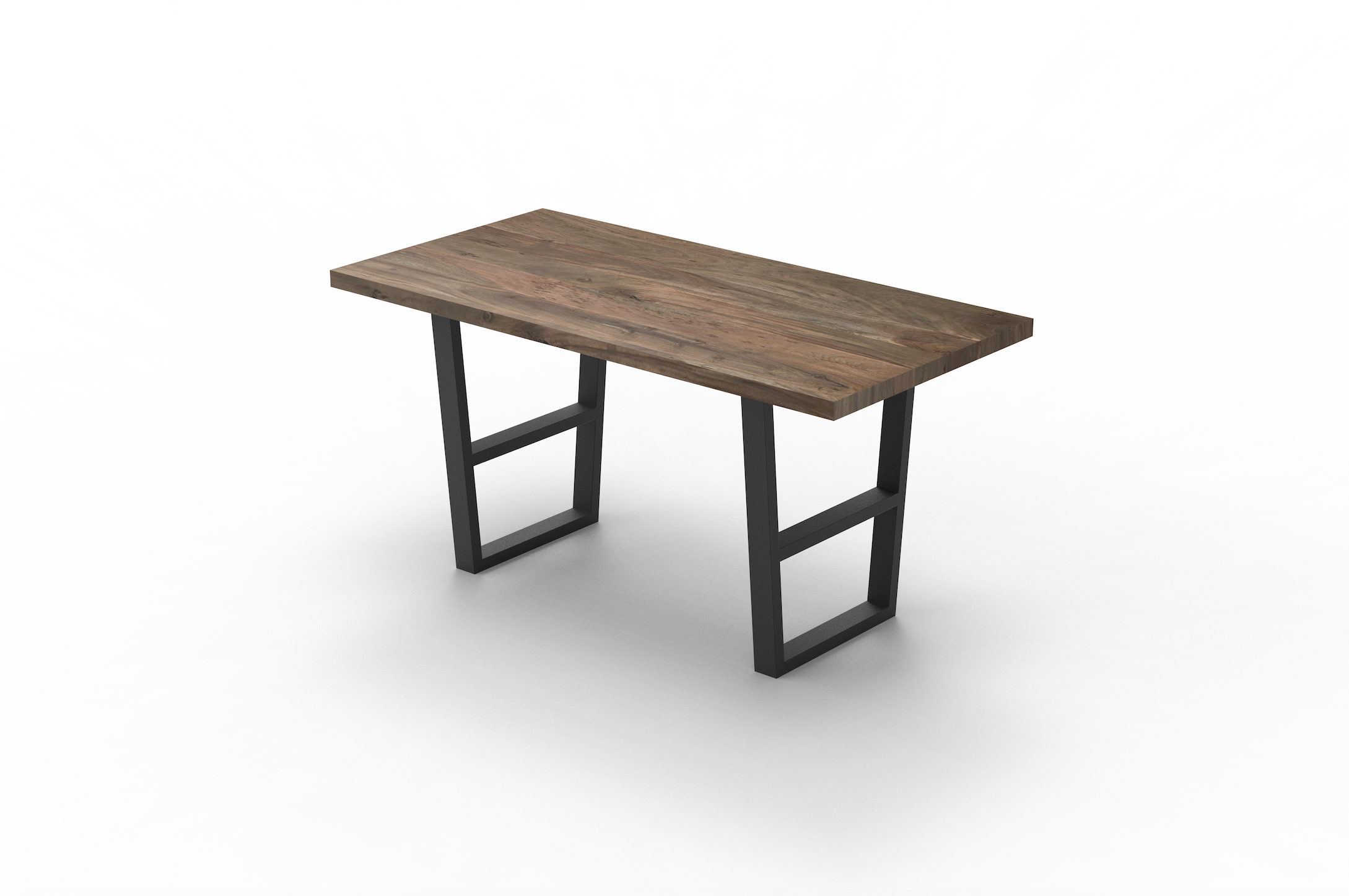 Maxwell Acacia Bar Height Pub Table - Natural + Smoke