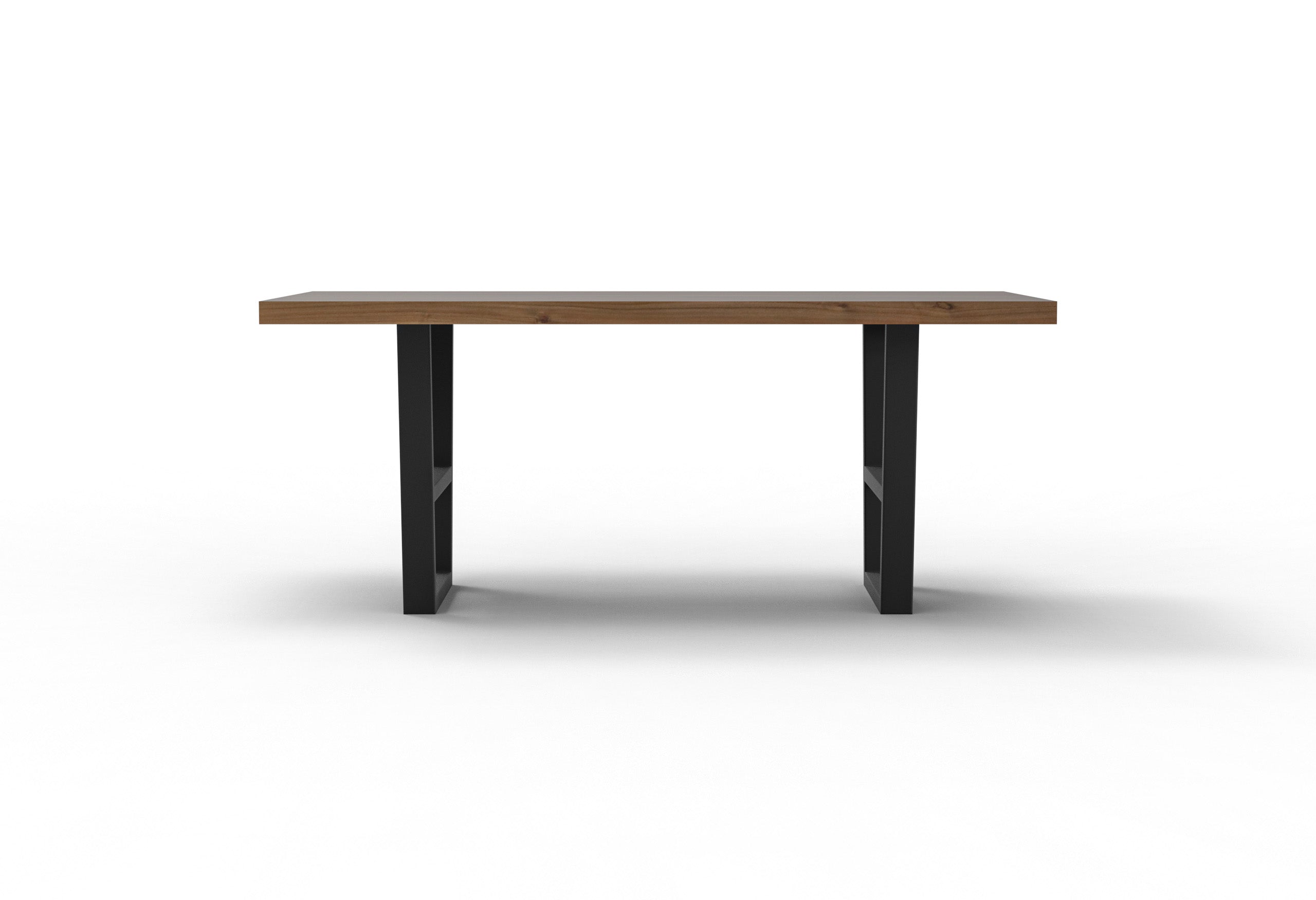 Maxwell Acacia 72" Dining Table - Natural + Gray