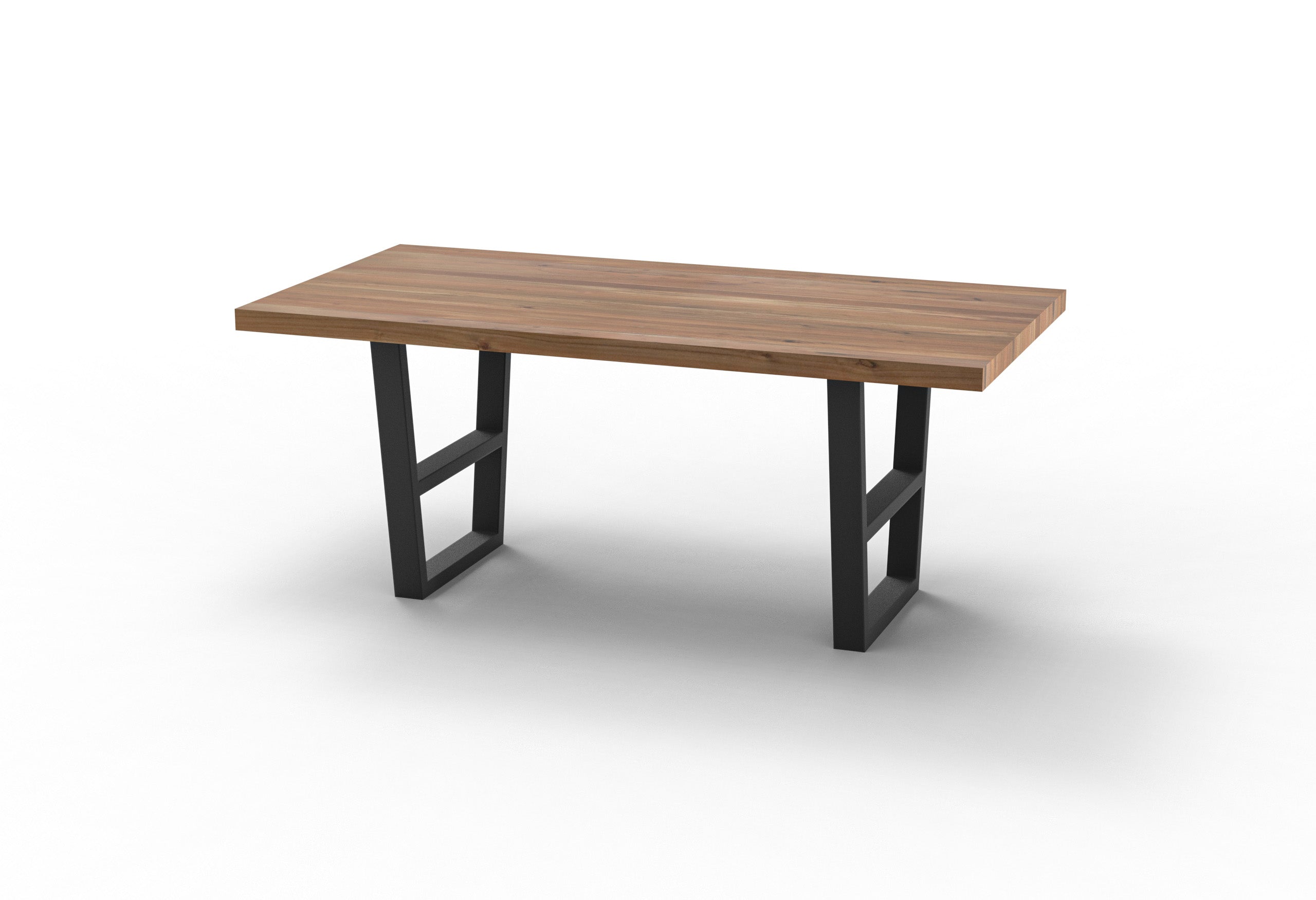 Maxwell Acacia 72" Dining Table - Natural + Gray