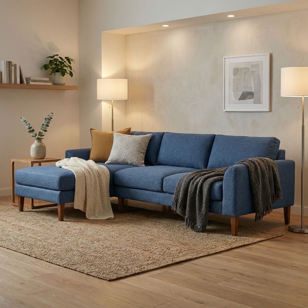 Monte Express Ship 124" Sofa + Chaise