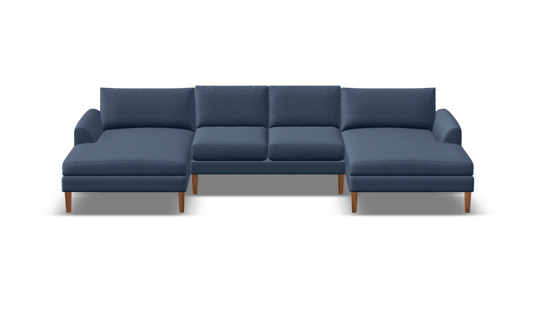 Monte Express Ship 130" Dual Chaise Sectional