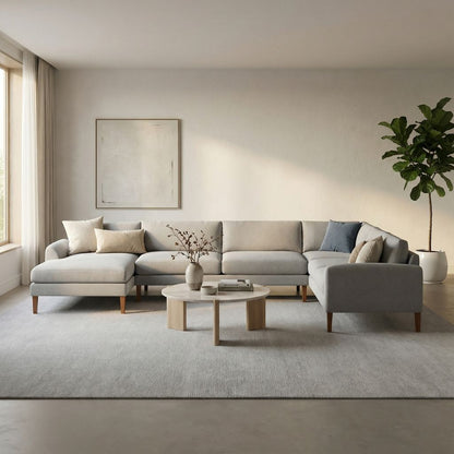 Monte Express Ship 154" x 97" Sectional + Chaise