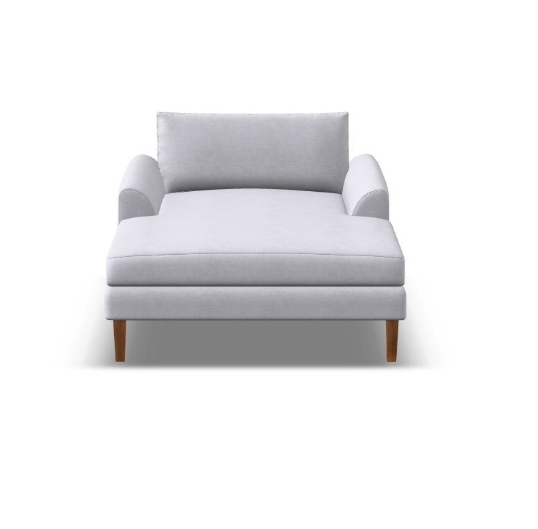 Monte Express Ship 47" Chaise Lounge- Textured Taupe