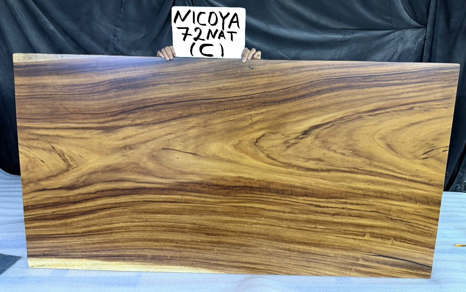 Nicoya 72" Guanacaste Live Edge Dining Table - Natural - SN538