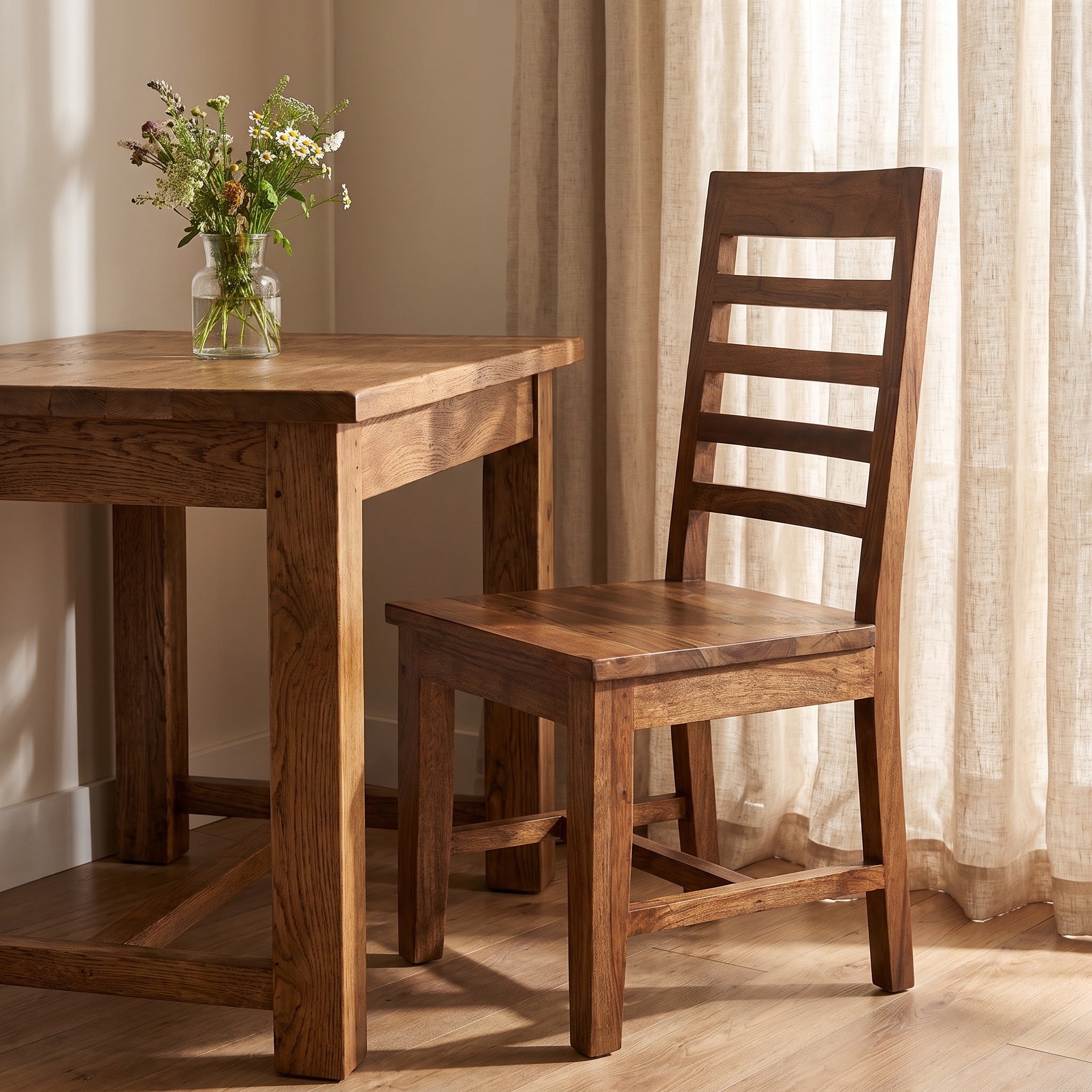 Nathan Ladderback Dining Chair - Woodland