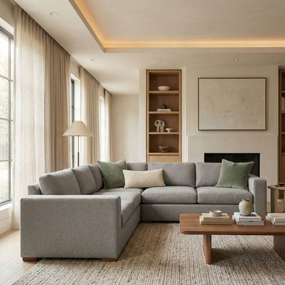 Nathan Luxe Express Ship 113" x 96" Sectional