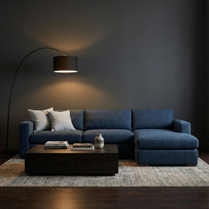 Nathan Luxe Express Ship 113" Sofa + Chaise