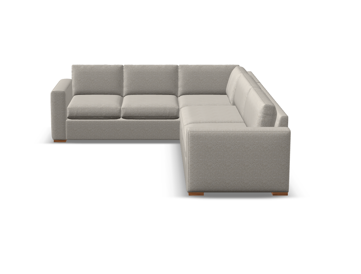 Nathan Luxe Express Ship 123" x 96" Sectional