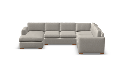 Nathan Luxe Express Ship 126" x 96" Sectional + Chaise