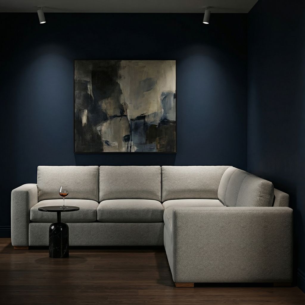 Nathan Luxe Express Ship 133" x 96" Sectional