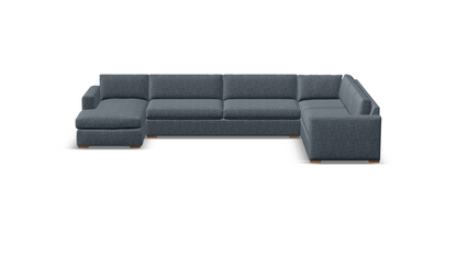 Nathan Luxe Express Ship 162" x 96" Sectional + Chaise