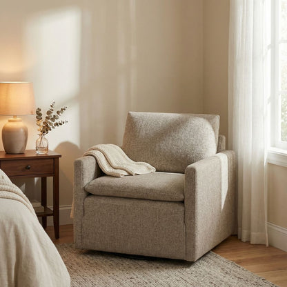 Nicholas Express Ship 37" Swivel Chair