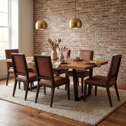 Nicoya 84" Guanacaste Live Edge Dining Table - Natural - SN427
